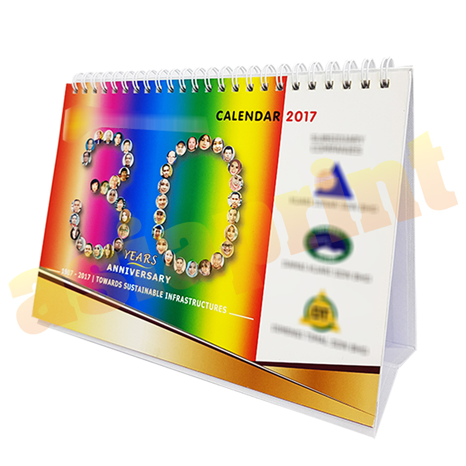 Kedai cetak kalendar, calendar shop malaysia, calendars printing company, calendars design service
