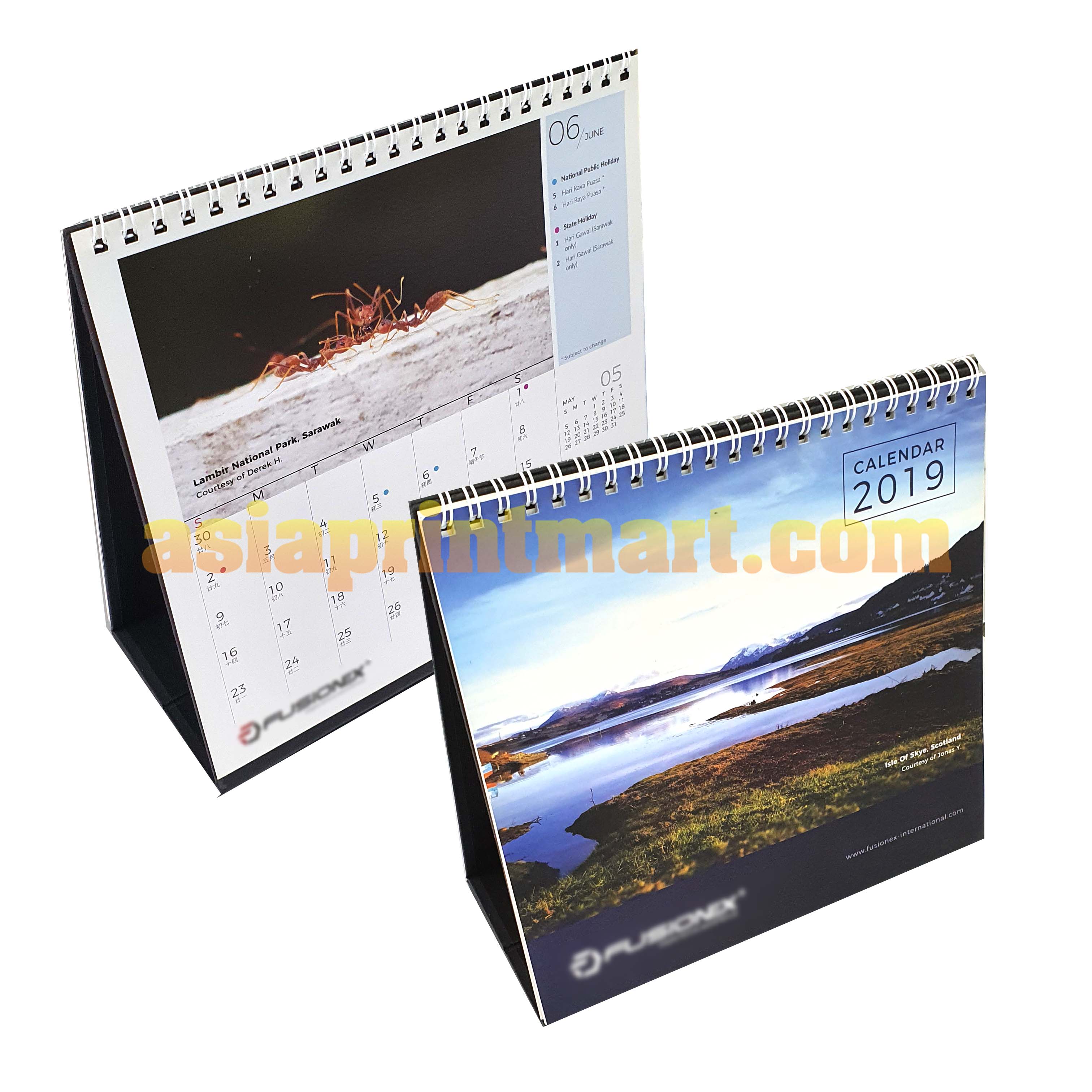 Kedai cetak kalendar, calendar shop malaysia, calendars printing company, calendars design service