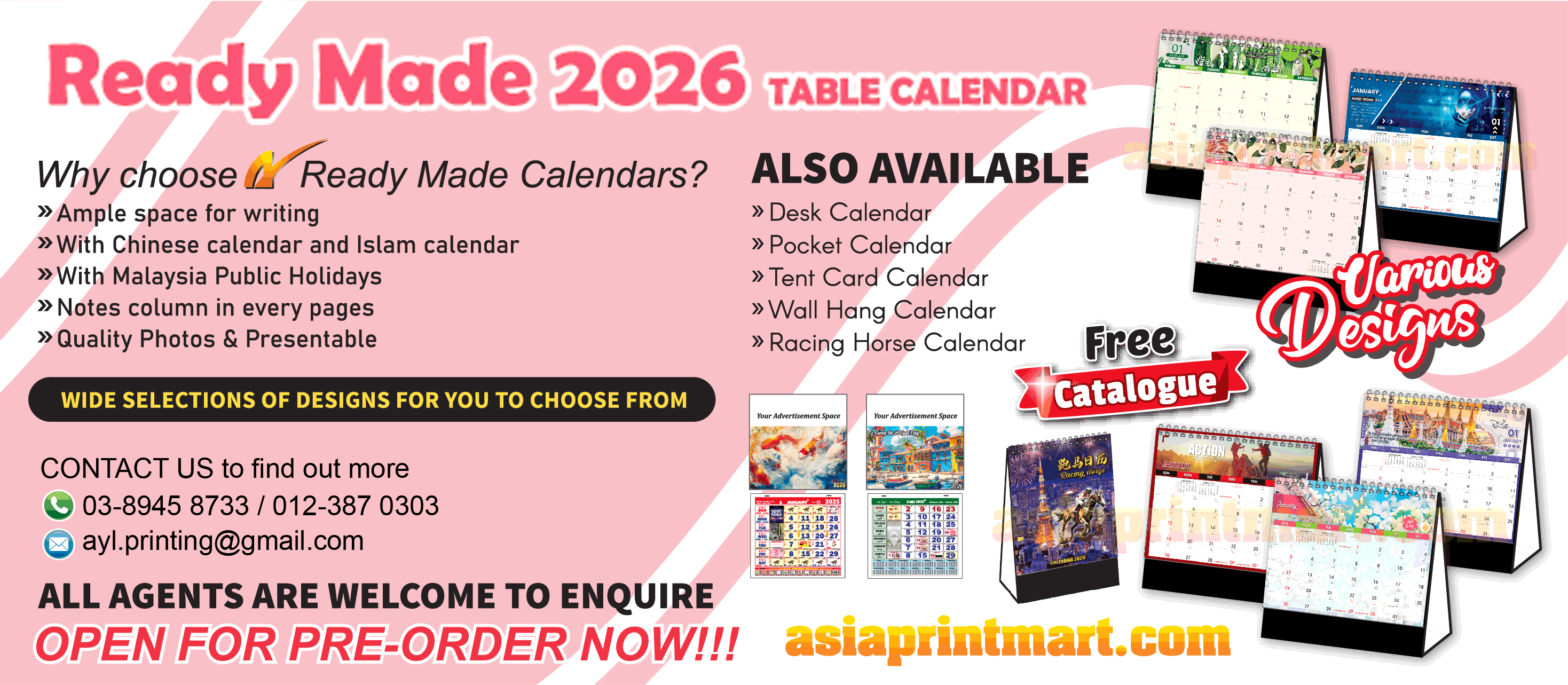 Custom Made Table Cards Custom Made Table Cards