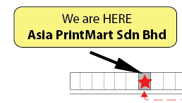 Asia Printmart Sdn Bhd Location Map Malaysia Printing Company Location Map | KL Printing Company
